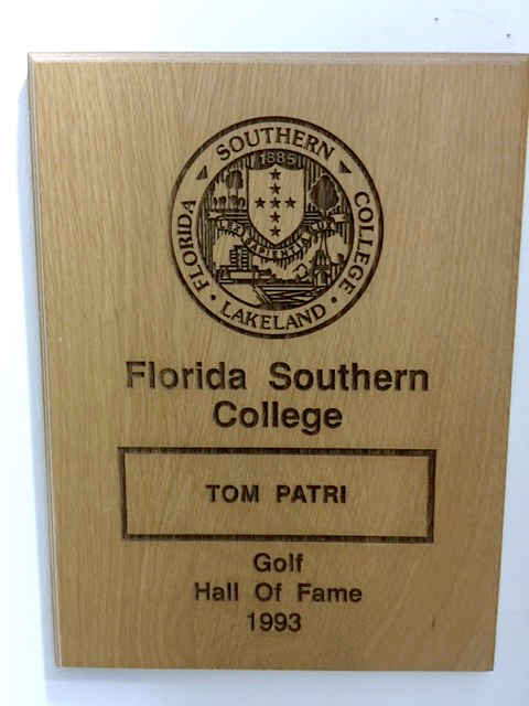 1993 Florida Southern College Athletic Hall of Fame-Tom Patri
