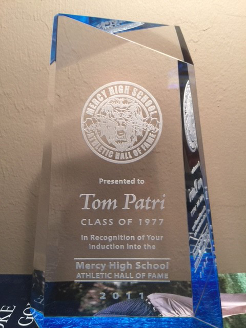 2011_Athletic Hall of Fame-Tom Patri